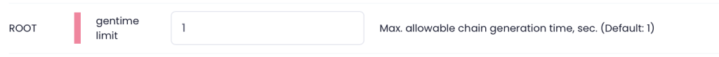 generation time limit setting arbitrage